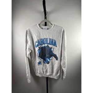 Champion Sweatshirt Mens Small Grey Excellent Carolina Football Panther Graphic